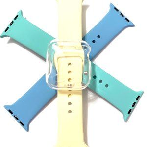 3 44mm 42mm 40mm 38mm Apple Watch lemon cream aqua